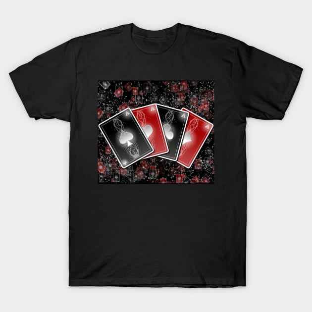 Cards T-Shirt by NOMAD73